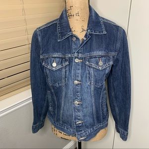 Lucky Brand The Tomboy Trucker Denim Jean Jacket